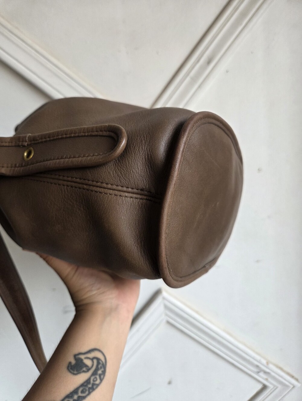 Vintage Coach Taupe Lulas Legacy 9952 🍂🤎 - Picture 6 of 16